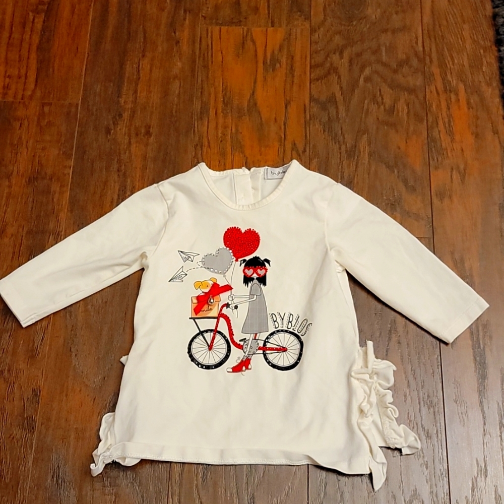Byblos baby top size 6 month